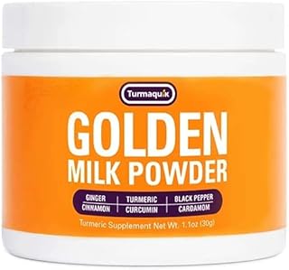 Turmaquik Organic Golden Milk Turmeric Powder Mix (30 Servings)