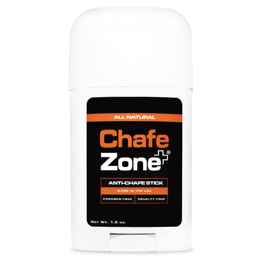 Chafezone Chub Rub Stick - 100% Natural Anti Chafing Stick - Thigh Rescue Friction Defense Stick - Anti Chafe Stick Reduces Rubbing and Irritation - 1.5 Ounce - White