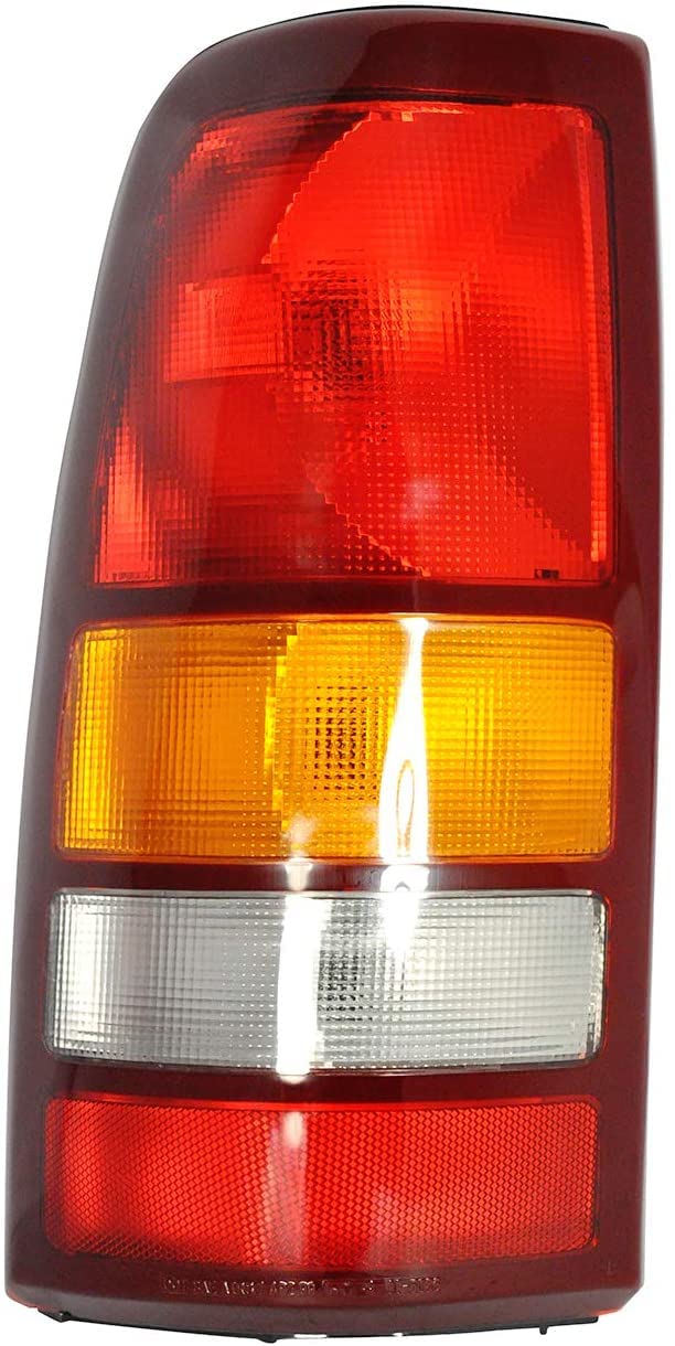 Dependable Direct Tail Light Lamp For 1999-2002 CHEVY SILVERADO 1500 and 1999-2002 GMC SIERRA 1500 GM2801173 & GM2800173 - Includes Bulb