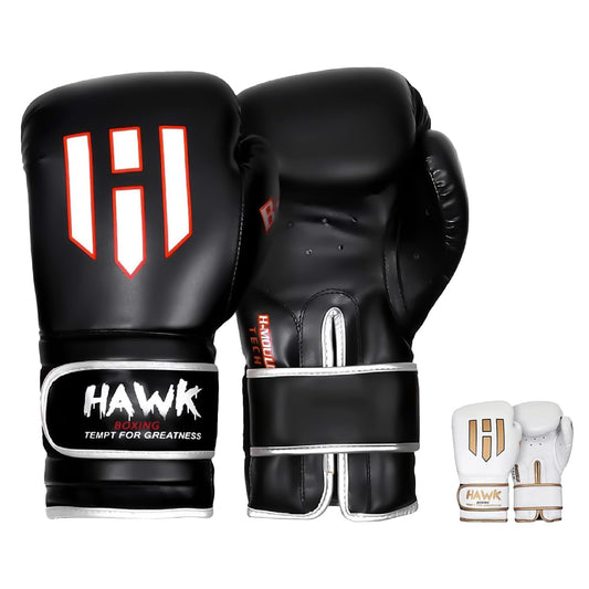 Hawk Sports Boxing Gloves for Men and Women, Comfy Boxing Training Gloves with Foam Padding for Throwing Power Punches with Confidence, Heavy Bag Boxing Gloves for Training and Sparring