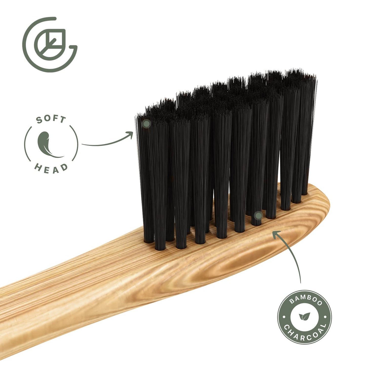 GREENZLA Bamboo Toothbrush