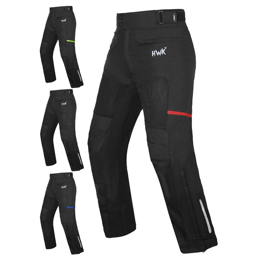 HWK Mesh Motorcycle Pants Motocross Trousers