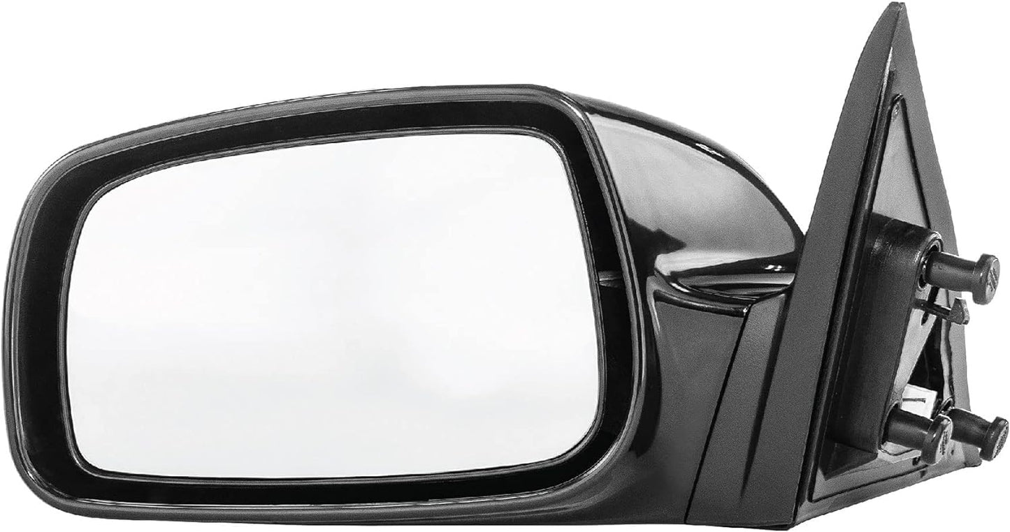 Dependable Direct Side Mirror for Toyota Camry (USA Built) (2007 2008 2009 2010 2011) Unpainted Non-Heated Non-Folding Door Outside Rear View Replacement Mirror