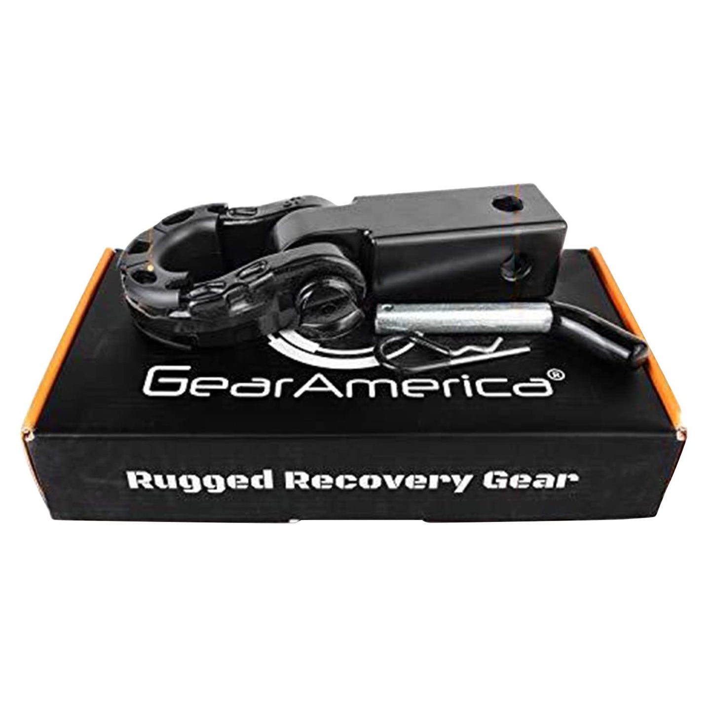 Heavy Duty Aluminum 2"x 2" Hitch Receiver with Mega Shackle® | 32,000 LBS MBS (16,000 LBS WLL)