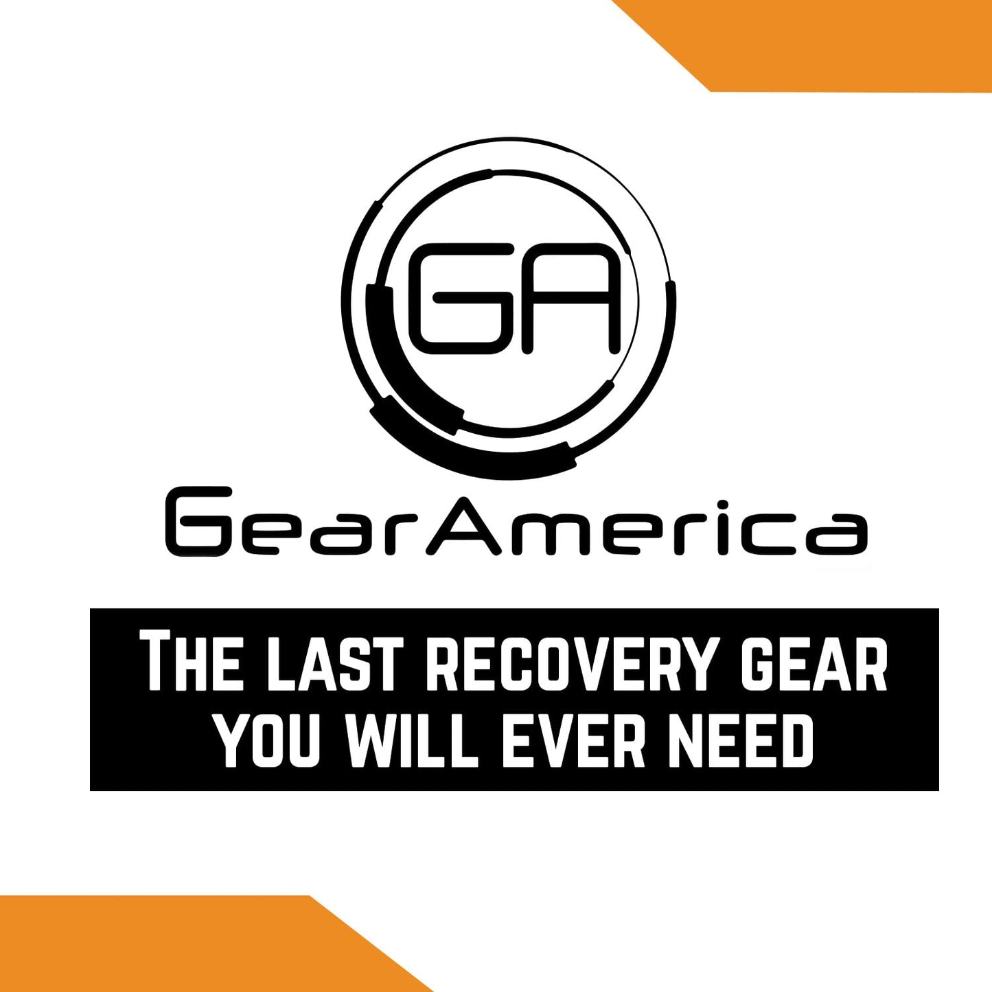 GearAmerica Mega Shackles® | Forged Carbon Steel | 68k LBS MBS (16,000 LBS WLL) | Off-Road Recovery Anchor Points