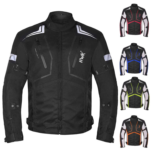 HWK Motorcycle Jacket for Men and Women Scorpion with Cordura Fabric for Enduro Motocross Motorbike Riding