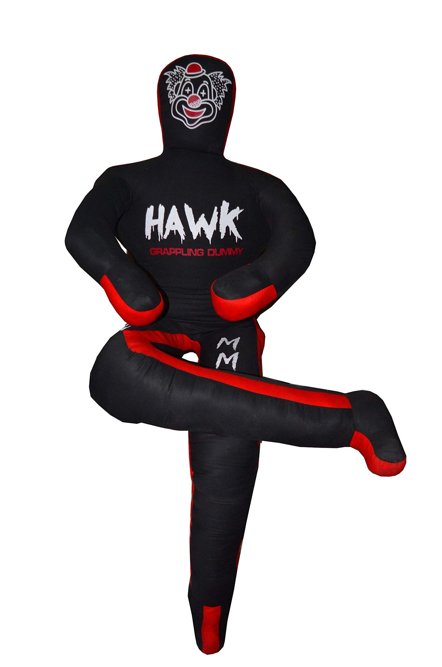 Hawk Sports Clown Grappling Dummy for Combat Sports Mastery, Moveable and Strikeable Punching Dummy for Adults, 5 ft. Boxing Dummy for MMA Jiu-Jitsu, Judo, Karate, and Wrestling Training and Sparring