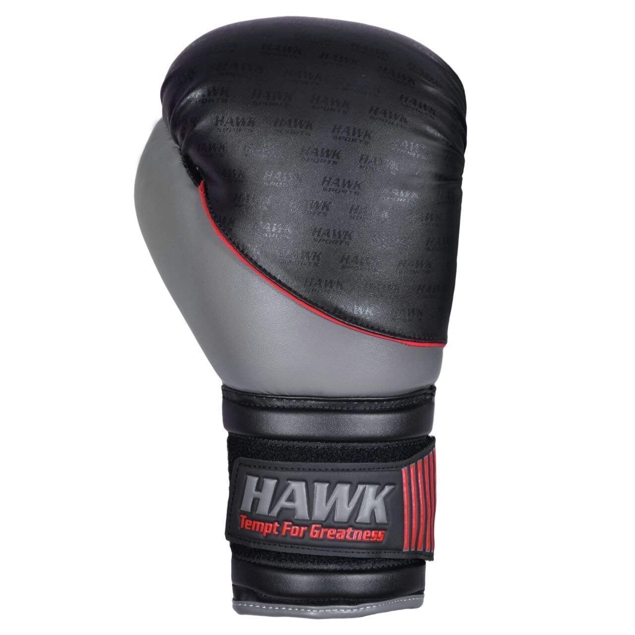 Hawk Sports Boxing Gloves for Men & Women MMA Sparring Muay Thai Kickboxing Training Gloves Punching Bag Mitts Black Limited Edition (10 oz, Grey Limited Edition)