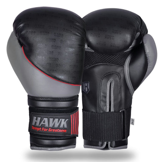 Hawk Sports Boxing Gloves for Men & Women MMA Sparring Muay Thai Kickboxing Training Gloves Punching Bag Mitts Black Limited Edition (10 oz, Grey Limited Edition)