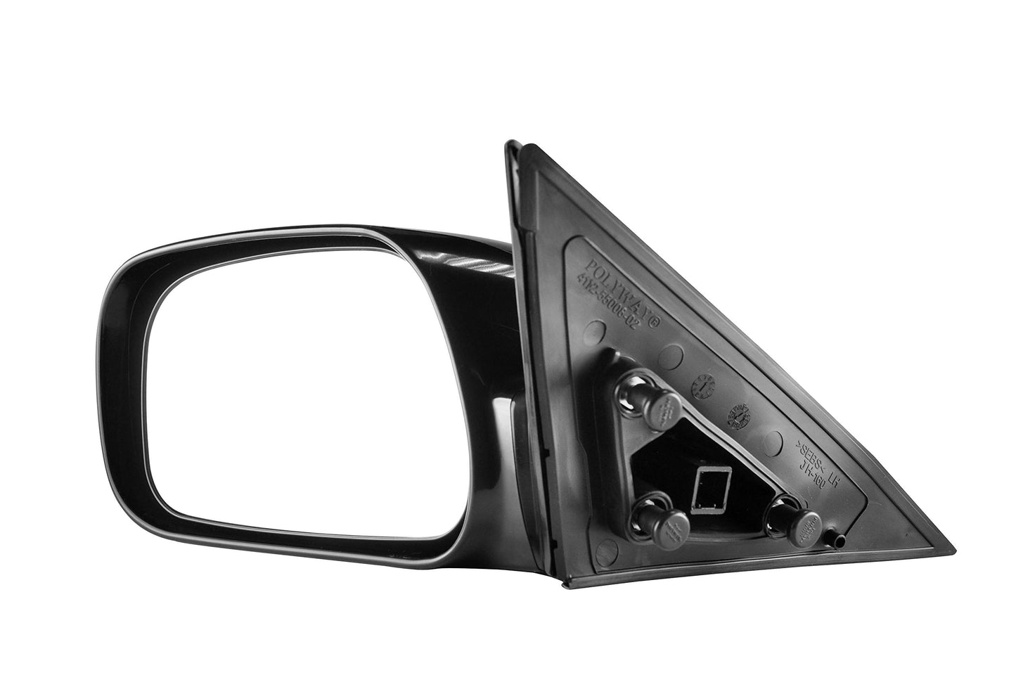 Dependable Direct Driver Side Mirror Compatible with Toyota Camry 2002-2006 - Unpainted Power Operated Non Folding Side View Mirror - TO1320210