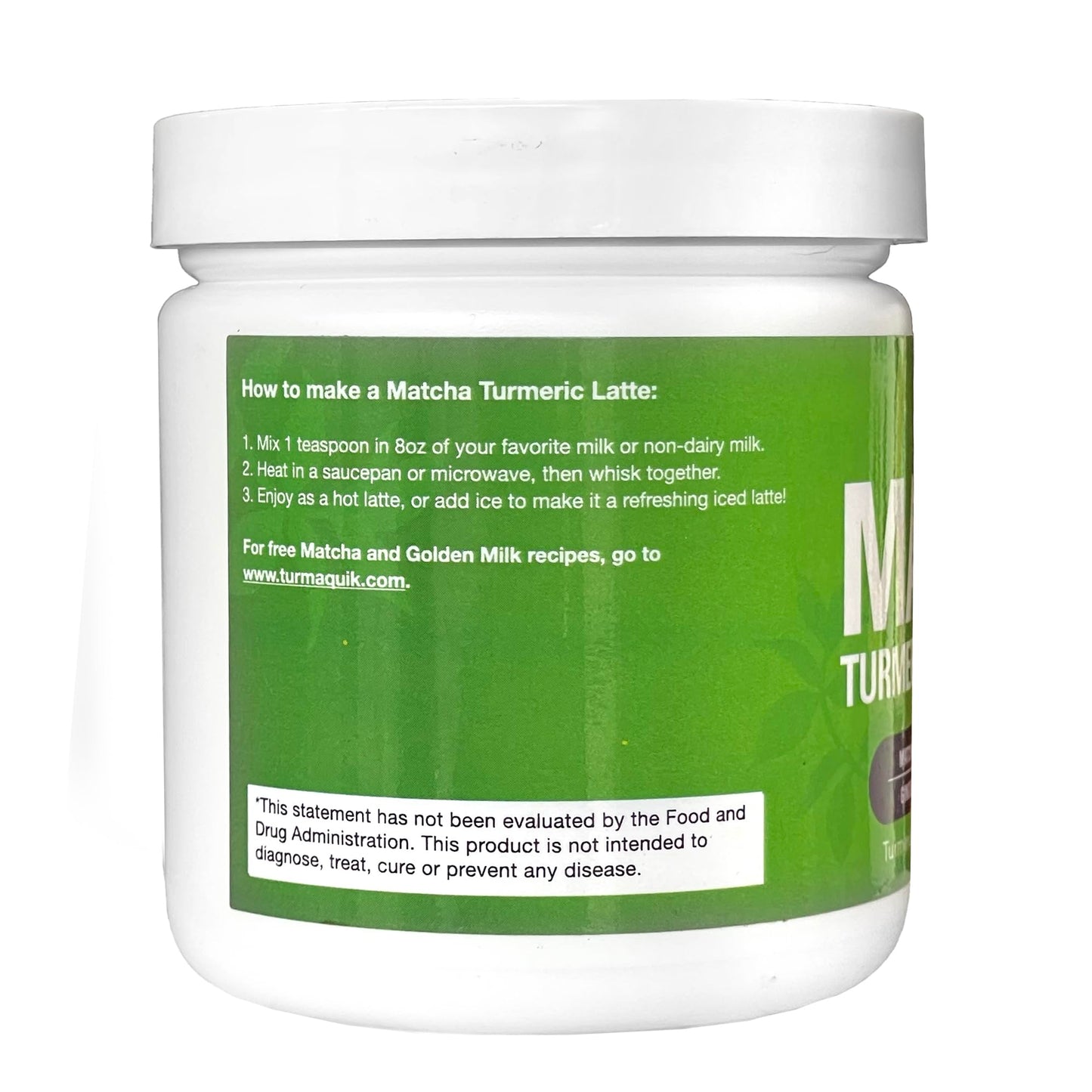 Turmaquik Organic Turmeric Matcha Powder, Matcha Latte Powder with Turmeric