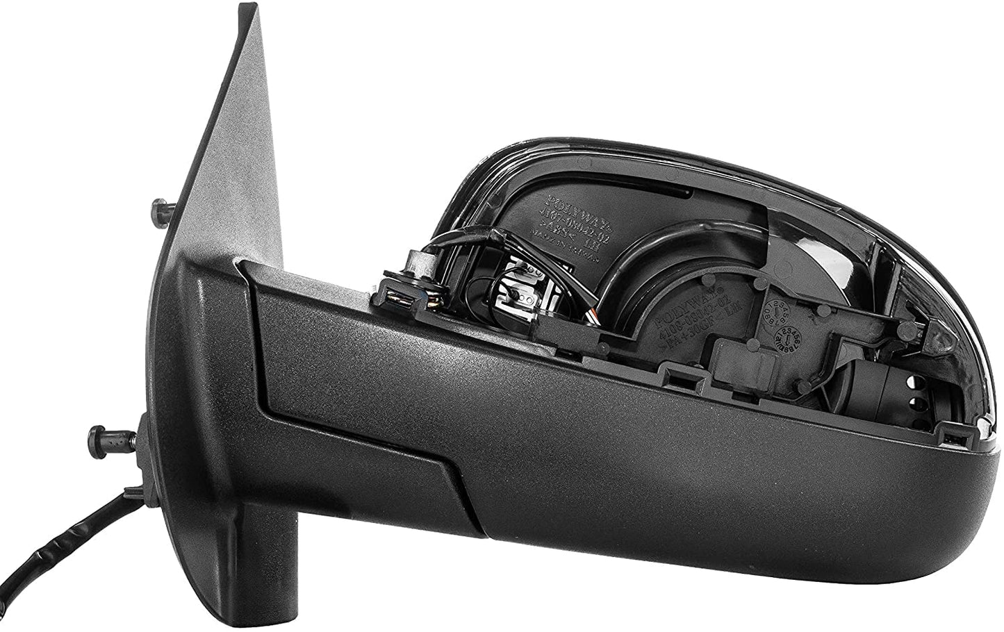 Dependable Direct Premium QualitySide View Mirror for Partlinks# GM1320336 & GM1321336