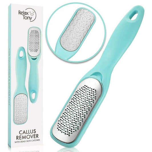 Relax Tony Callus Remover for Feet | Double-Sided Foot Scrub