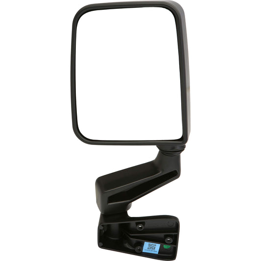 Dependable Direct Side Black Non-Heated Folding Door Mirror for Jeep Wrangler (1994 1995 1996 1997 1998 1999 2000 2001 2002)