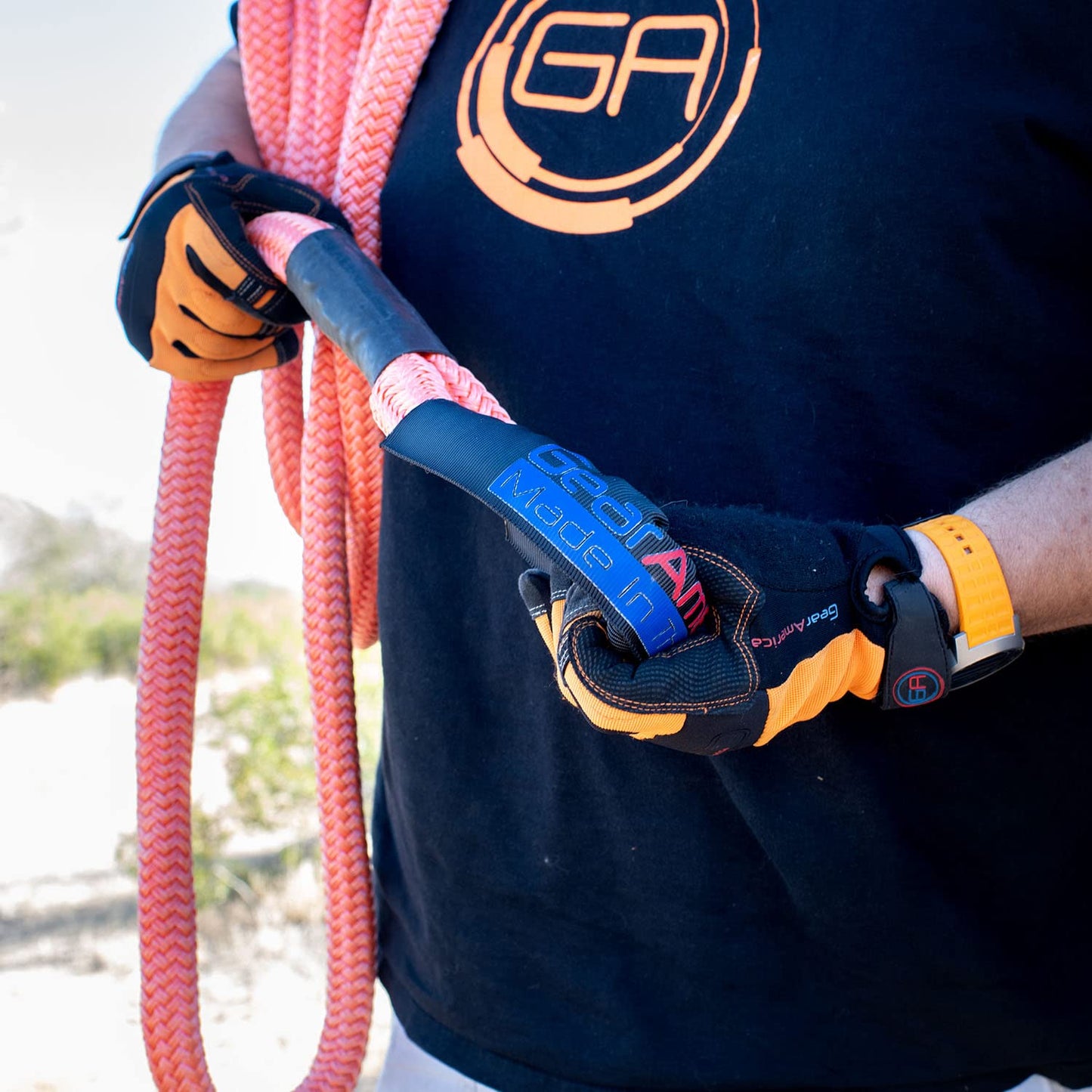 GearAmerica Recovery Gloves – Off-Road Gloves for Winching, Rigging & Towing – Reinforced for Safety. Grip & Durability