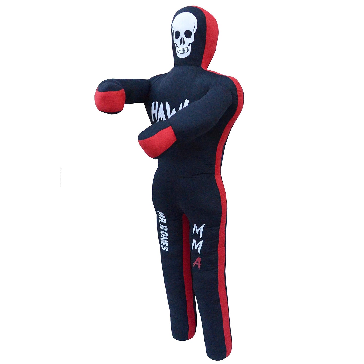 Hawk Sports Skull Grappling Dummy for Combat Sports Mastery, Poseable and Strikeable Punching Dummy for Adults, 6 ft. Boxing Dummy for MMA, Jiu-Jitsu, Judo, Karate, and Wrestling Training and Sparring