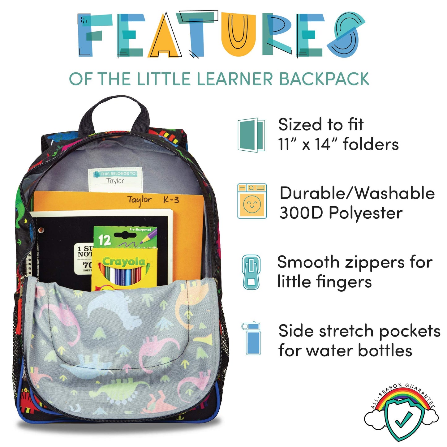 Lone Cone Kids' 3-Piece Back to School Kit - Backpack, Lunchbox