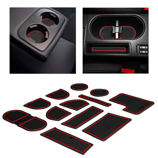 2015-2021 Subaru WRX CVT - Premium Cup Holder Liners Kit