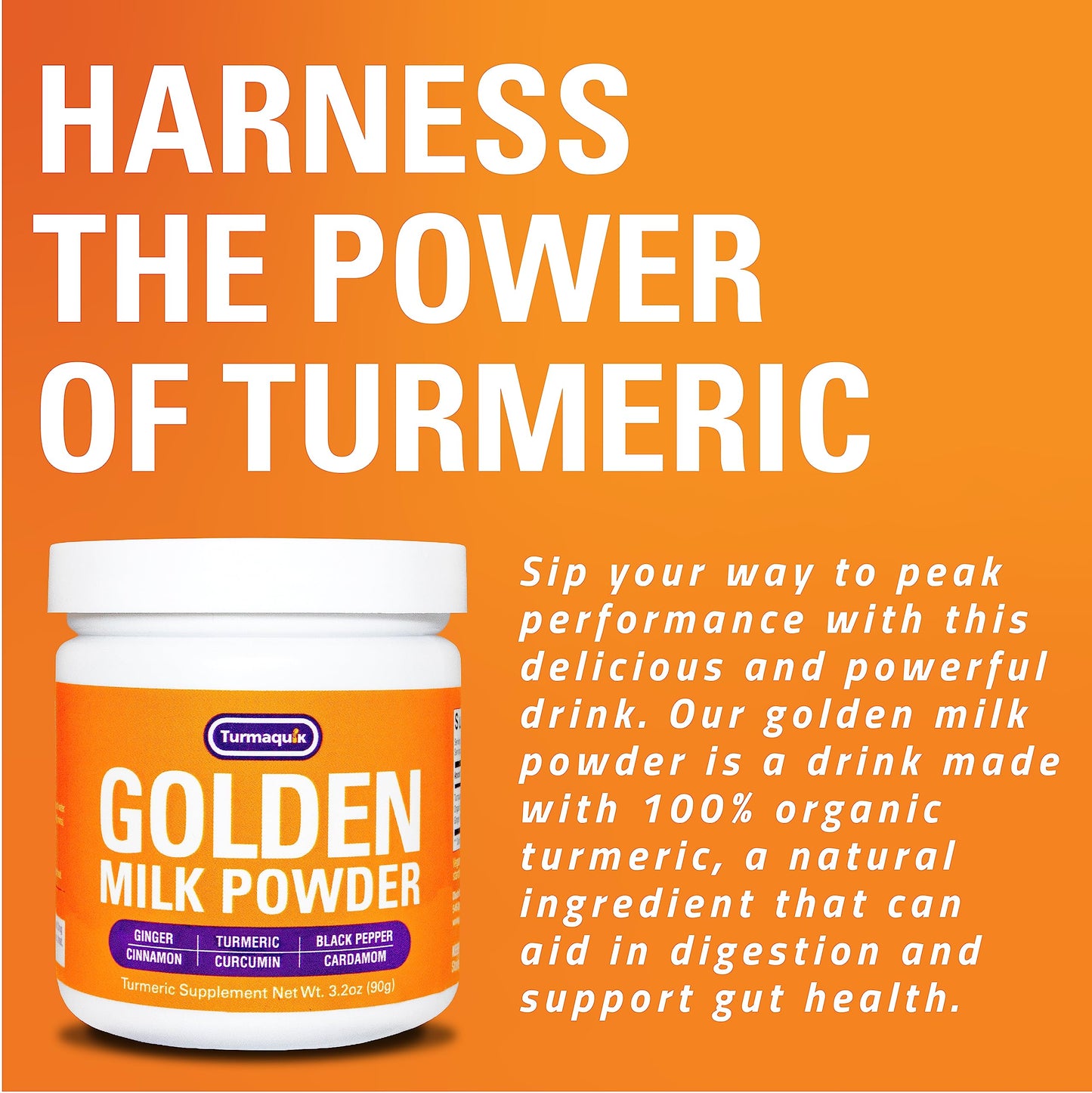 Turmaquik  Golden Milk Turmeric Powder