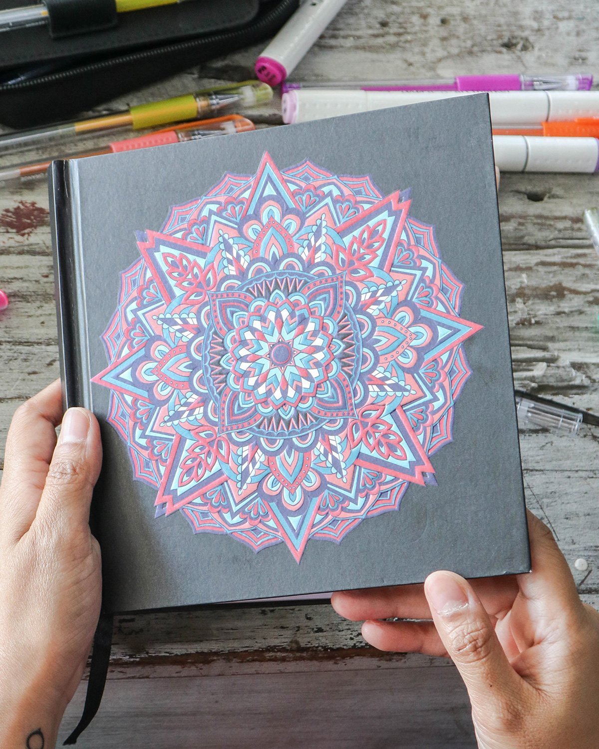 ColorIt Mandala Journal 6.9" x 6.9"