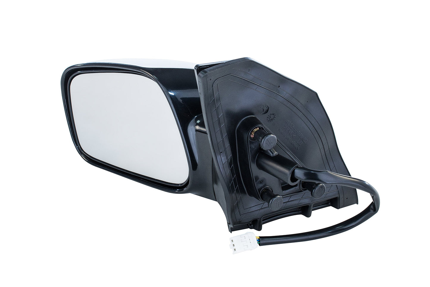 Side Mirror for Toyota Corolla CE (2003 2004 2005 2006 2007 2008) Smooth Black Power Adjusting Non-Heated Non-Folding Outside Right Rear View Replacement Door Mirror