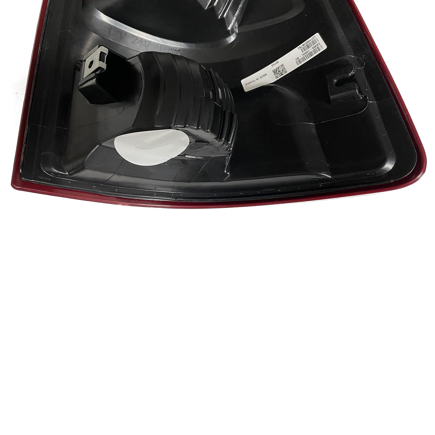 Dependable Direct Tail Light Lens & Housing for 2009-2017 Dodge Ram 1500 and 2010-2017 Dodge Ram 2500, 3500 - Tail Light Assembly Bulb not included