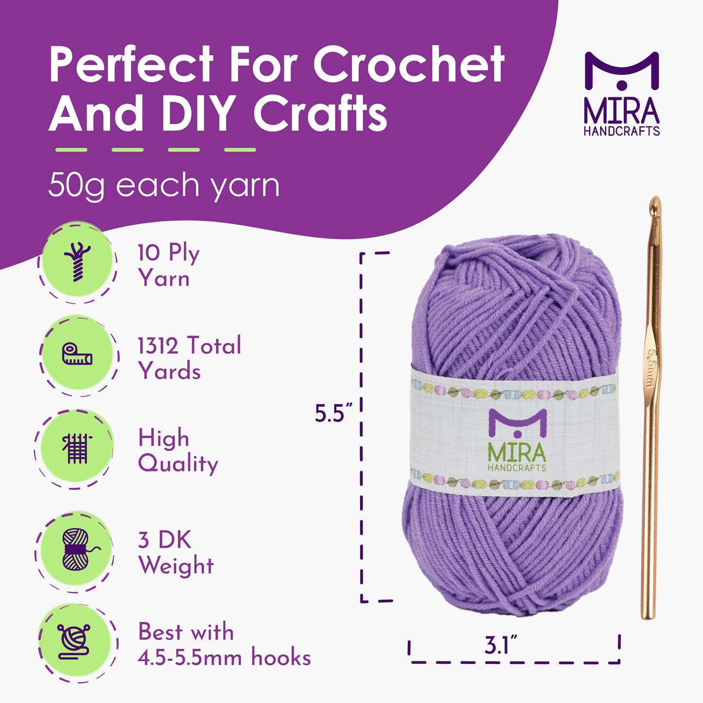 Yarn for Crotcheting