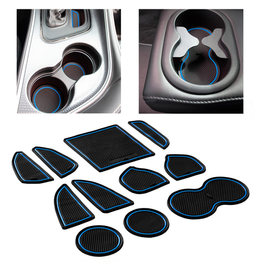 2015-2022 Dodge Challenger - Premium Cup Holder Liners Kit