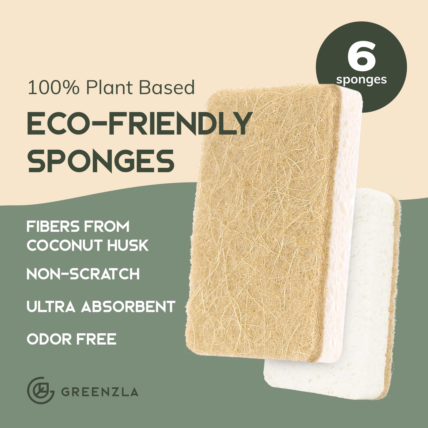 Greenzla Natural Sponges