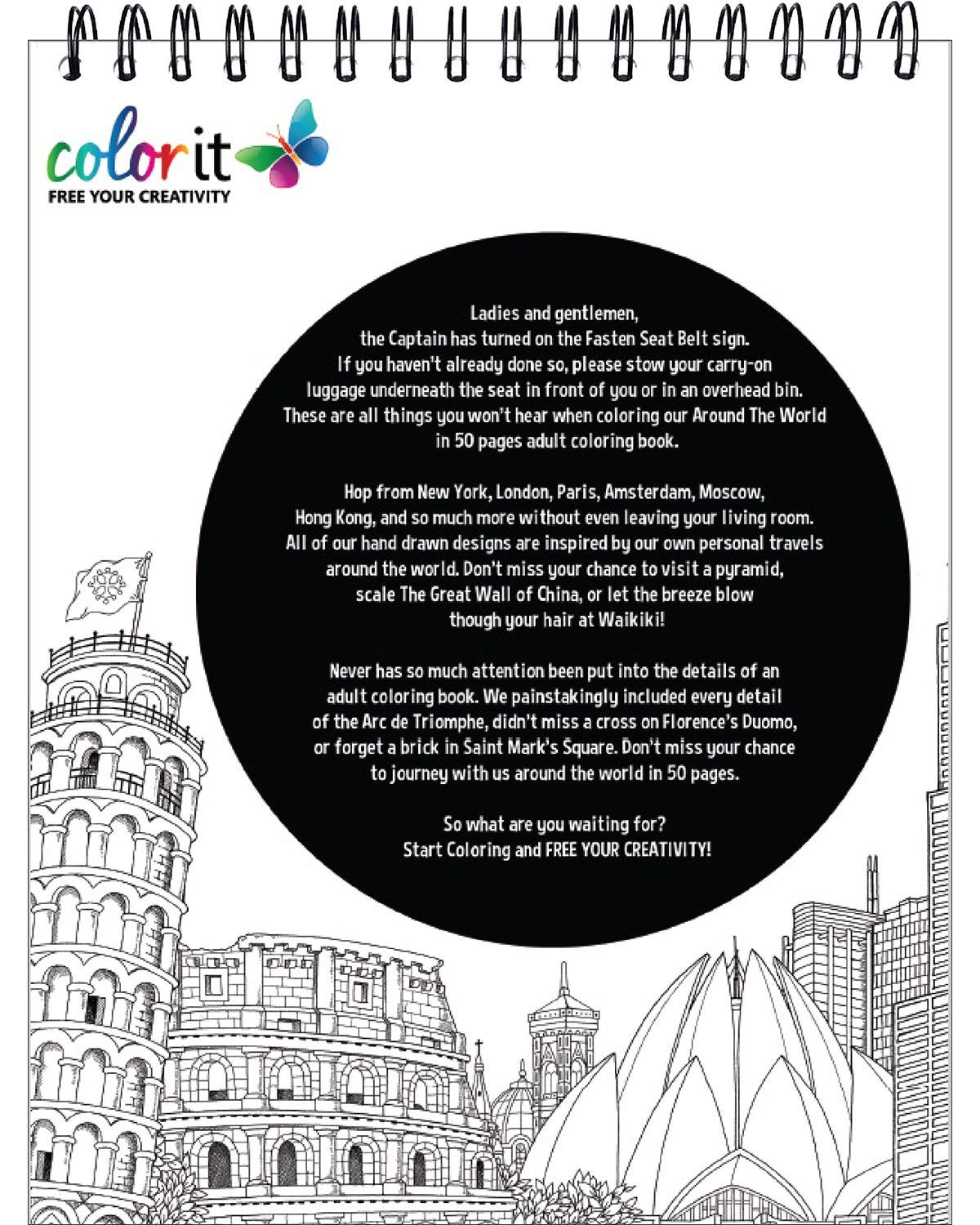 ColorIt - Around The World In 50 Pages