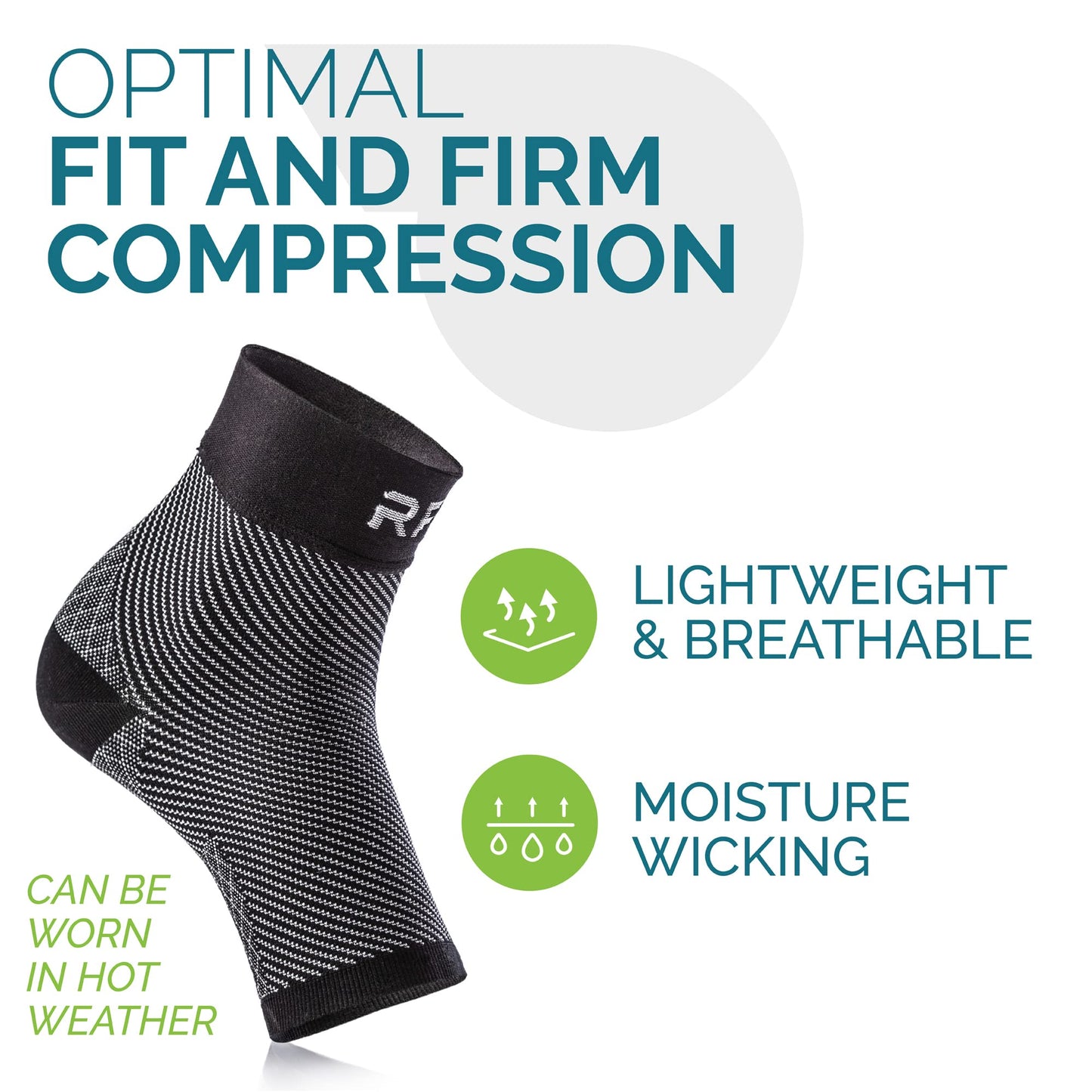 Toeless Ankle Compression Sleeve