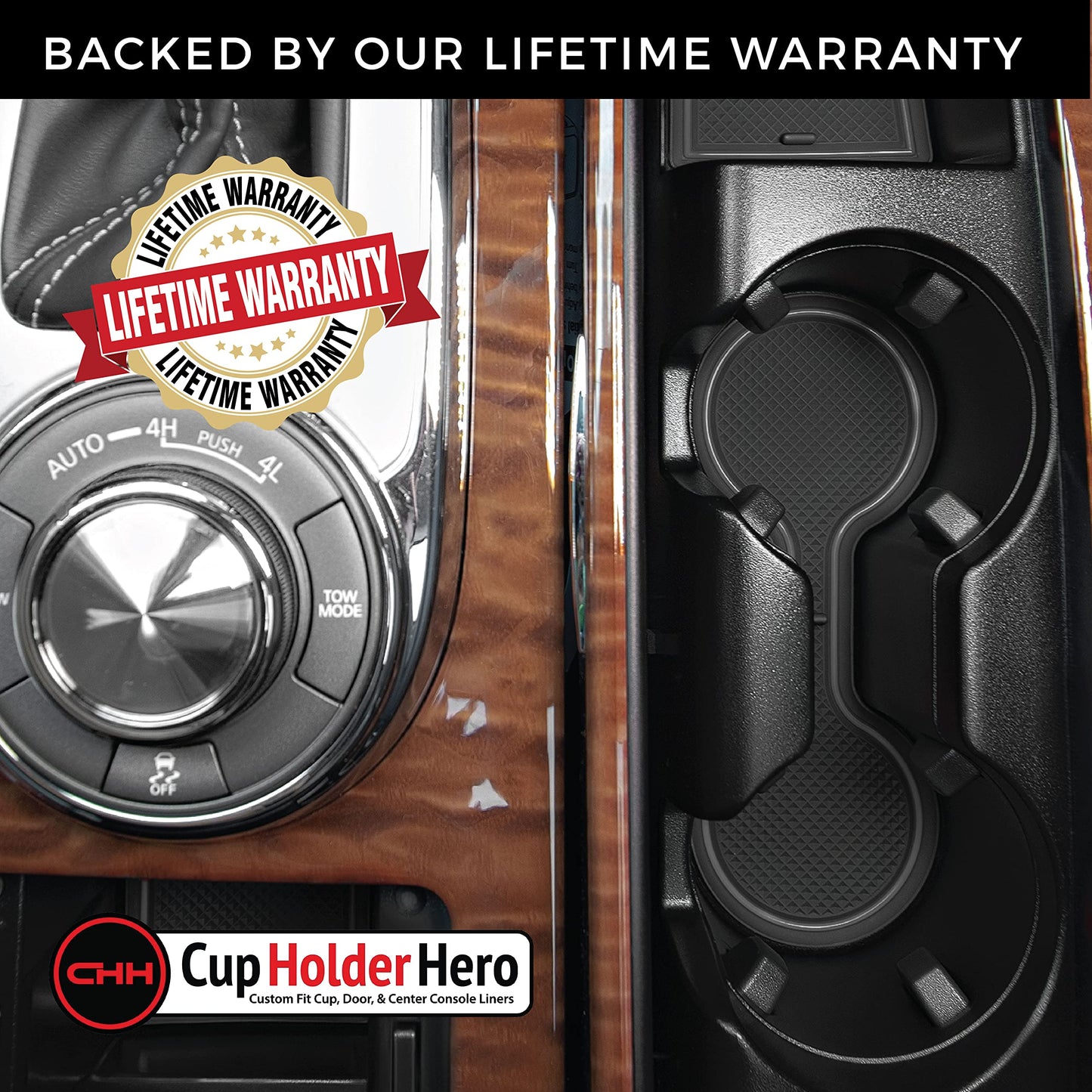 2017-2020 Nissan Armada - Premium Cup Holder Liners Kit