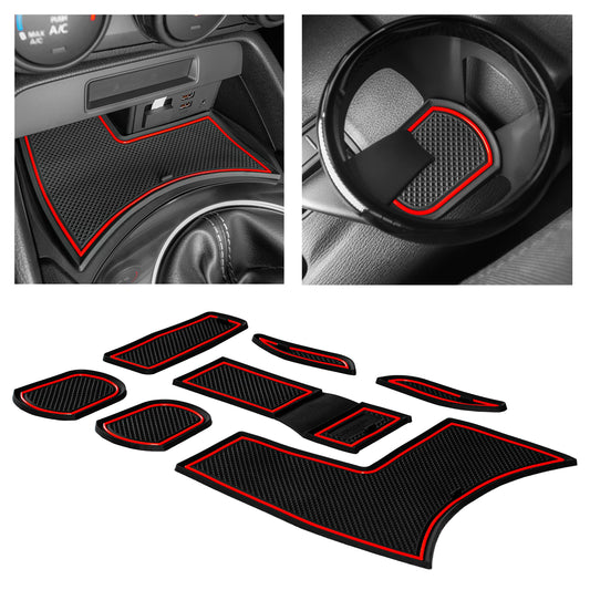 2016-2022 Mazda Miata MX5 and Fiat 124 Spider - Premium Cup Holder Liners Kit