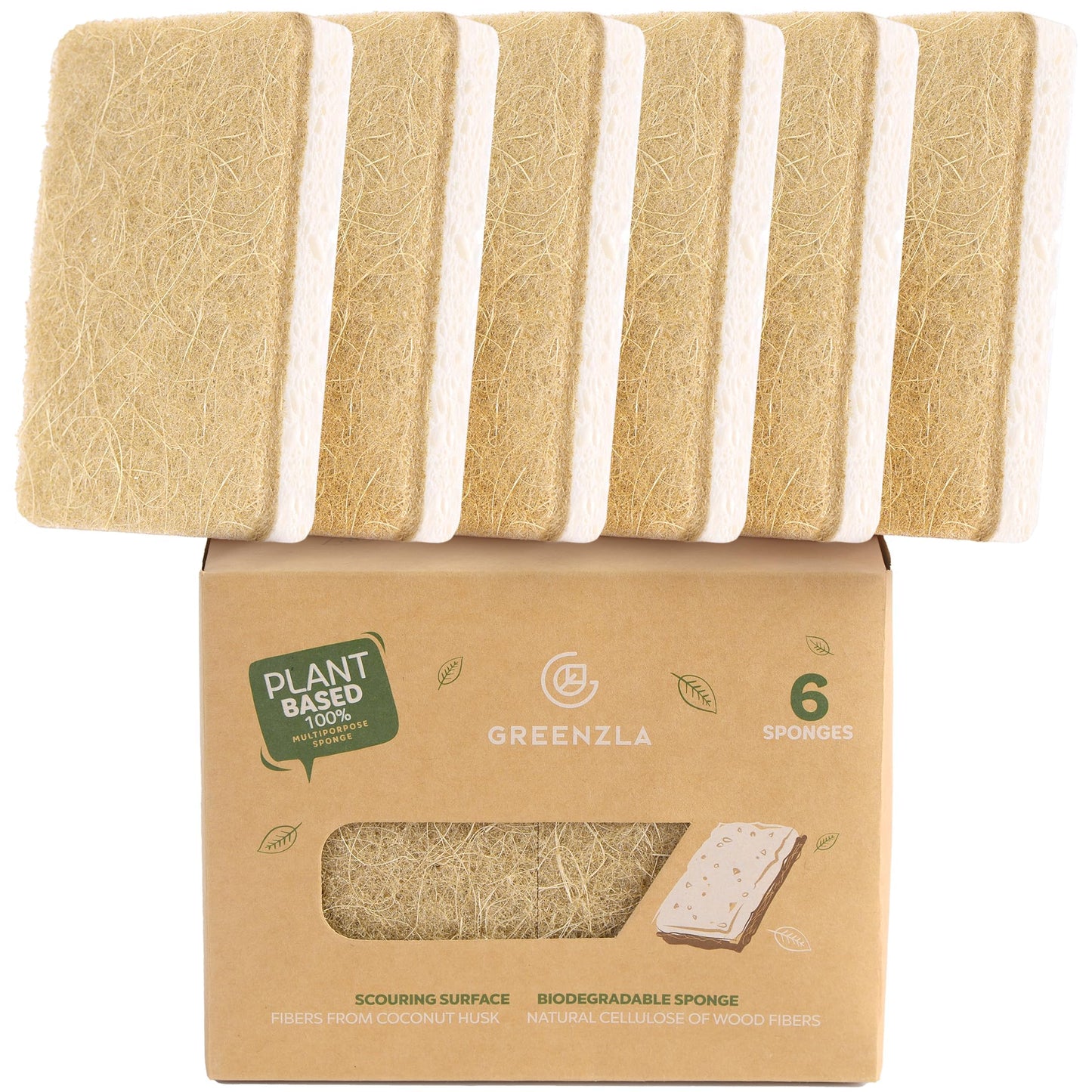 Greenzla Natural Sponges - Parent Listing