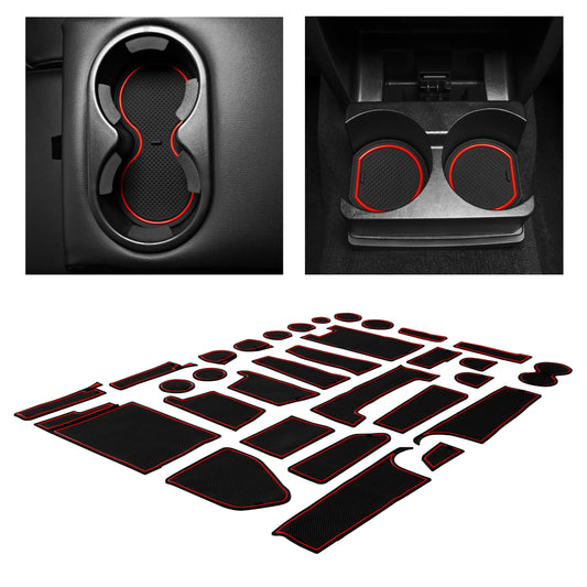 2011-2013 Ford Explorer - Premium Cup Holder Liners Kit