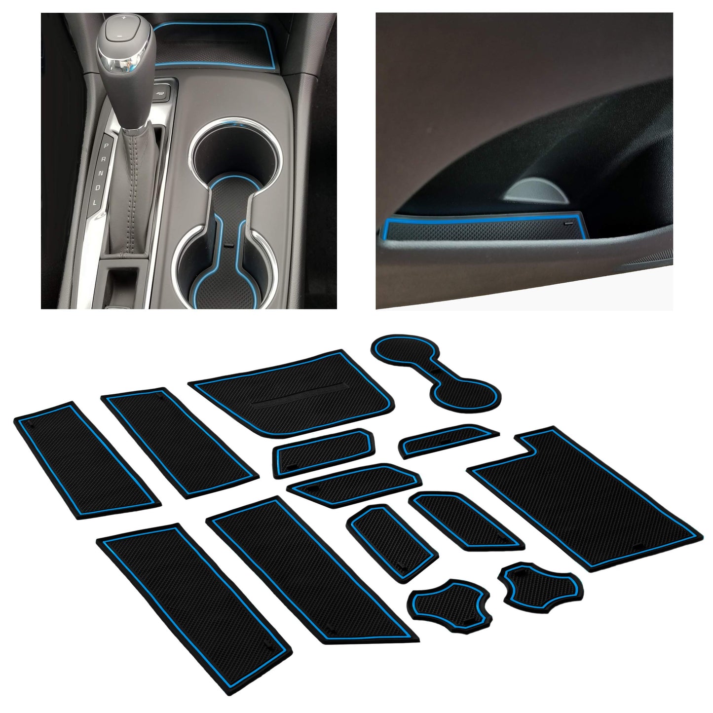 2018-2024 Chevy Equinox - Premium Cup Holder Liners Kit