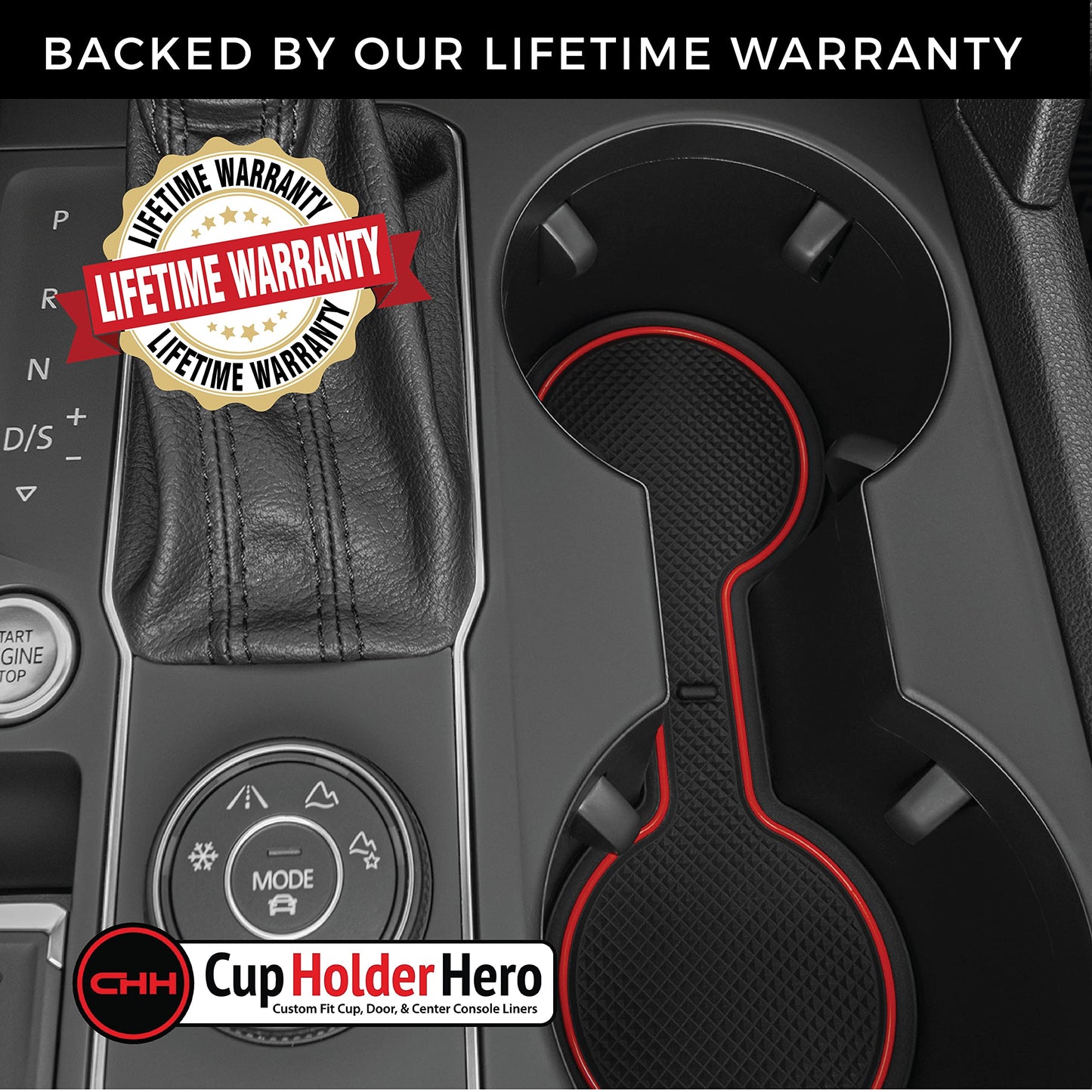 2018-2022 Volkswagen Atlas - Premium Cup Holder Liners Kit