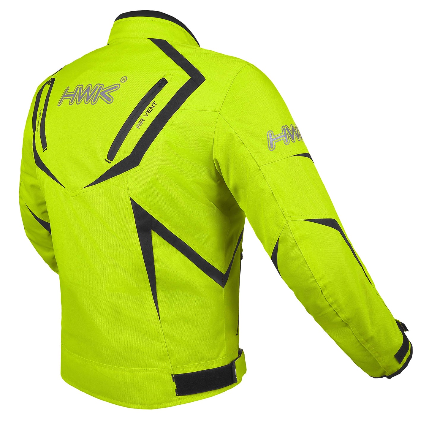 HWK Motorcycle Jacket Riding Mens Textile Motocross Dualsport Racing Hi-Vis Biker CE Armored Water Resistant Jackets Spartan